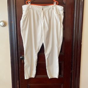 Plus Size White Jeans
